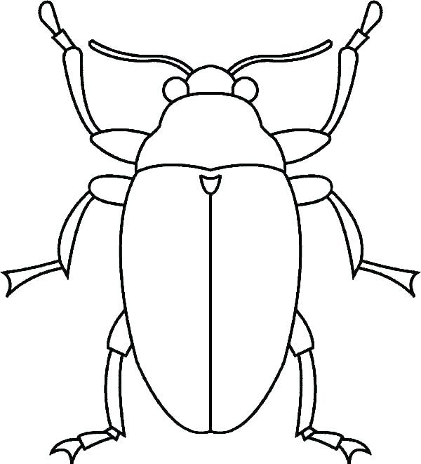 600x661 Coloring Page Bugs Impair.co