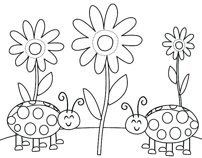 678x531 Bug Coloring Pages For Preschool Coloring Page Bugs Little Bugs