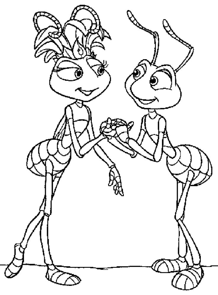736x997 22 Best A Bug's Life Coloring Pages Images On A Bug'S