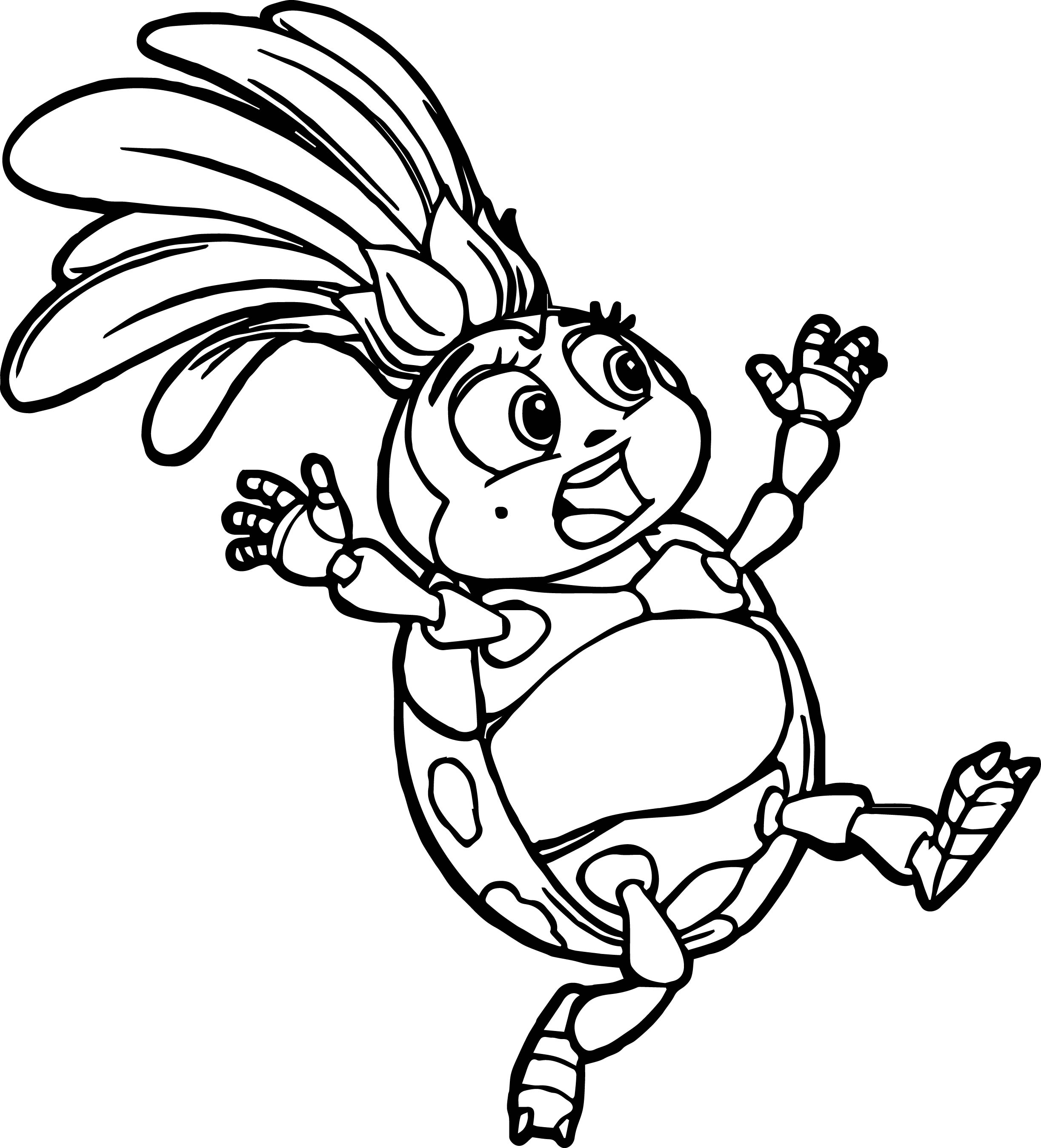 2446x2698 Pill Bug Coloring Page