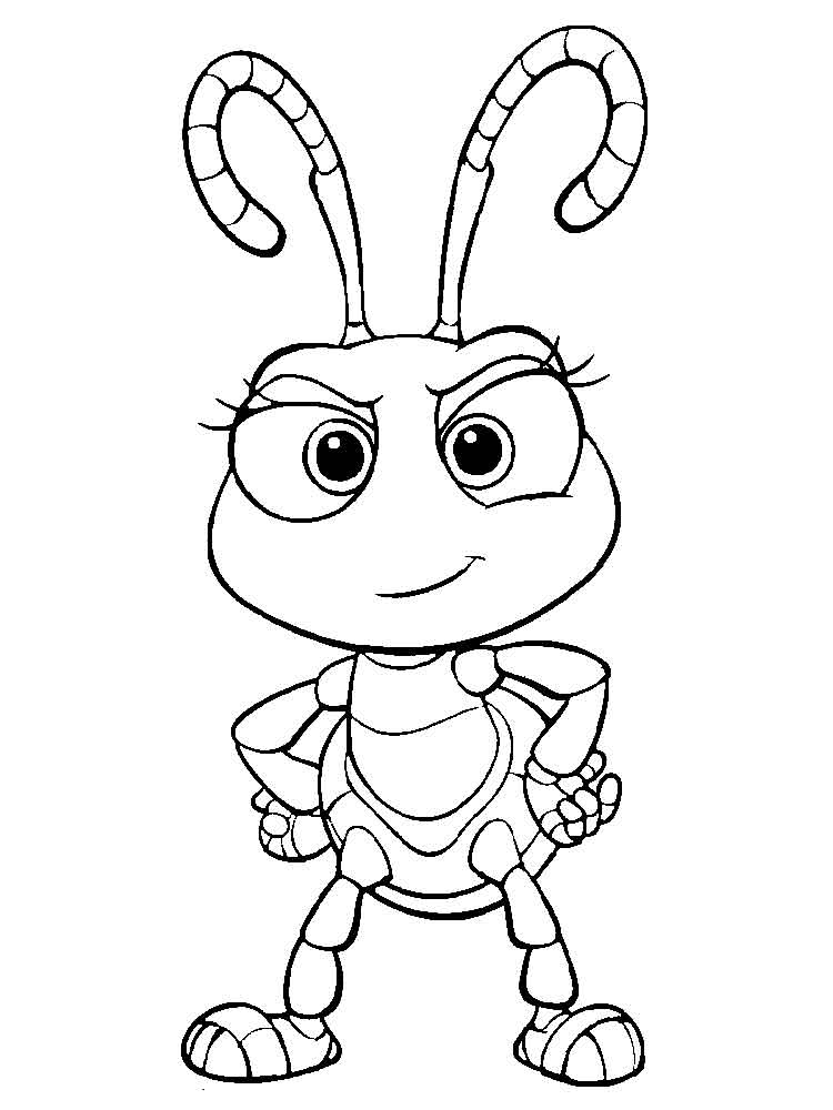 750x1000 A Bug's Life Coloring Pages. Download And Print A Bug's Life