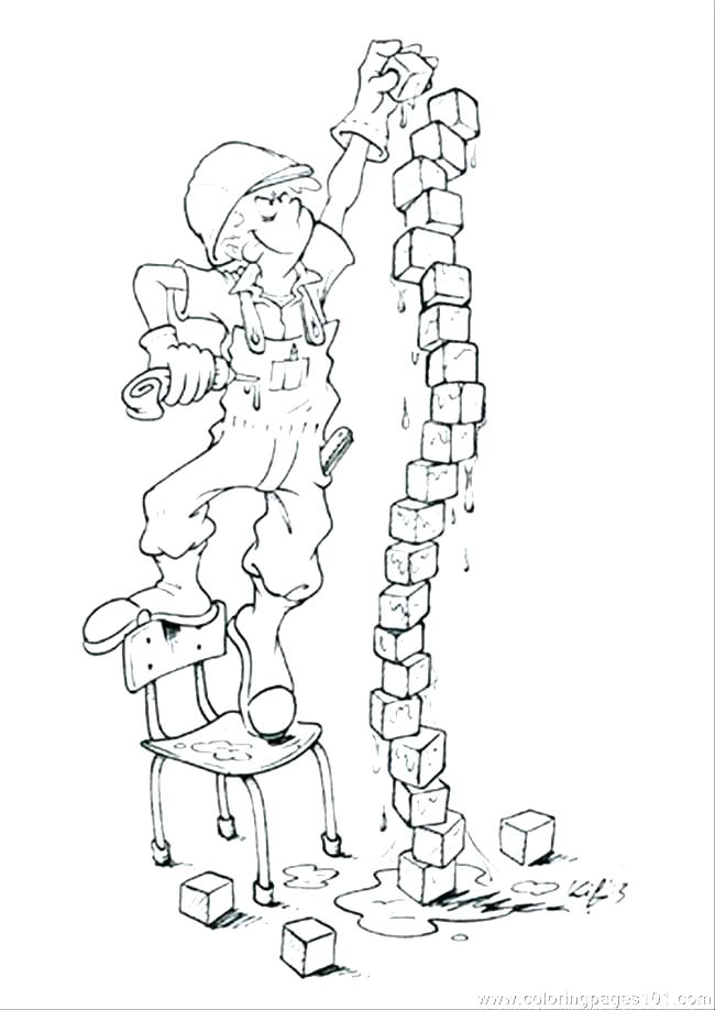 650x918 Modern Blocks Coloring Pages Gallery