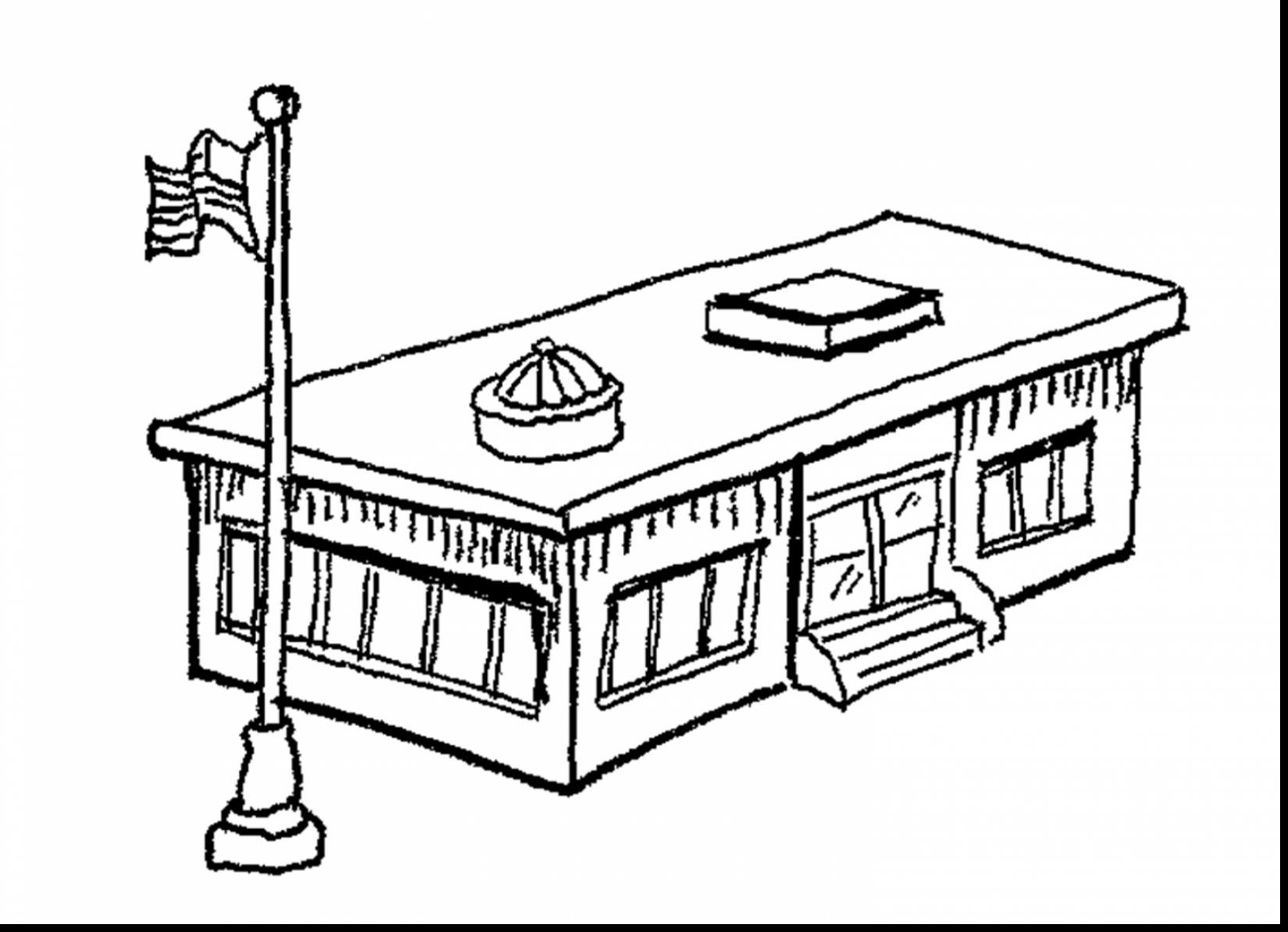 1650x1194 Best Of School Building Coloring Page New Fantastic Library