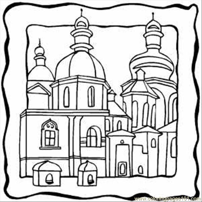 650x650 Top 88 Building Coloring Pages