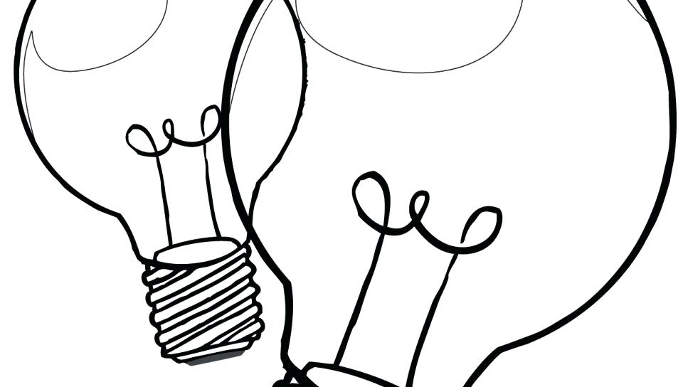 960x544 Christmas Light Coloring Page Bulb Coloring Page Bulb Coloring