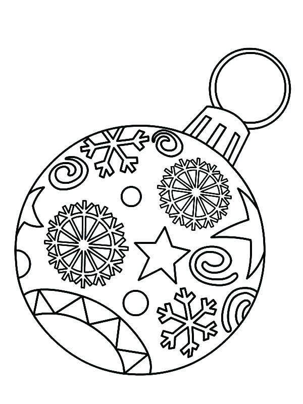600x800 Christmas Bulb Coloring Page Light Bulb Coloring Page Large