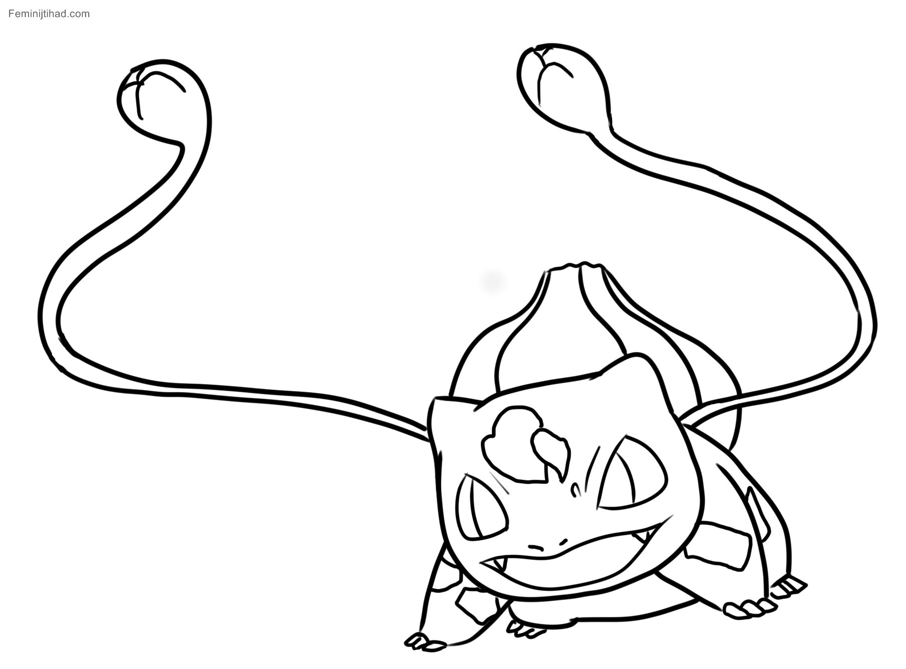 1809x1336 Immediately Bulbasaur Coloring Page Unique Pok