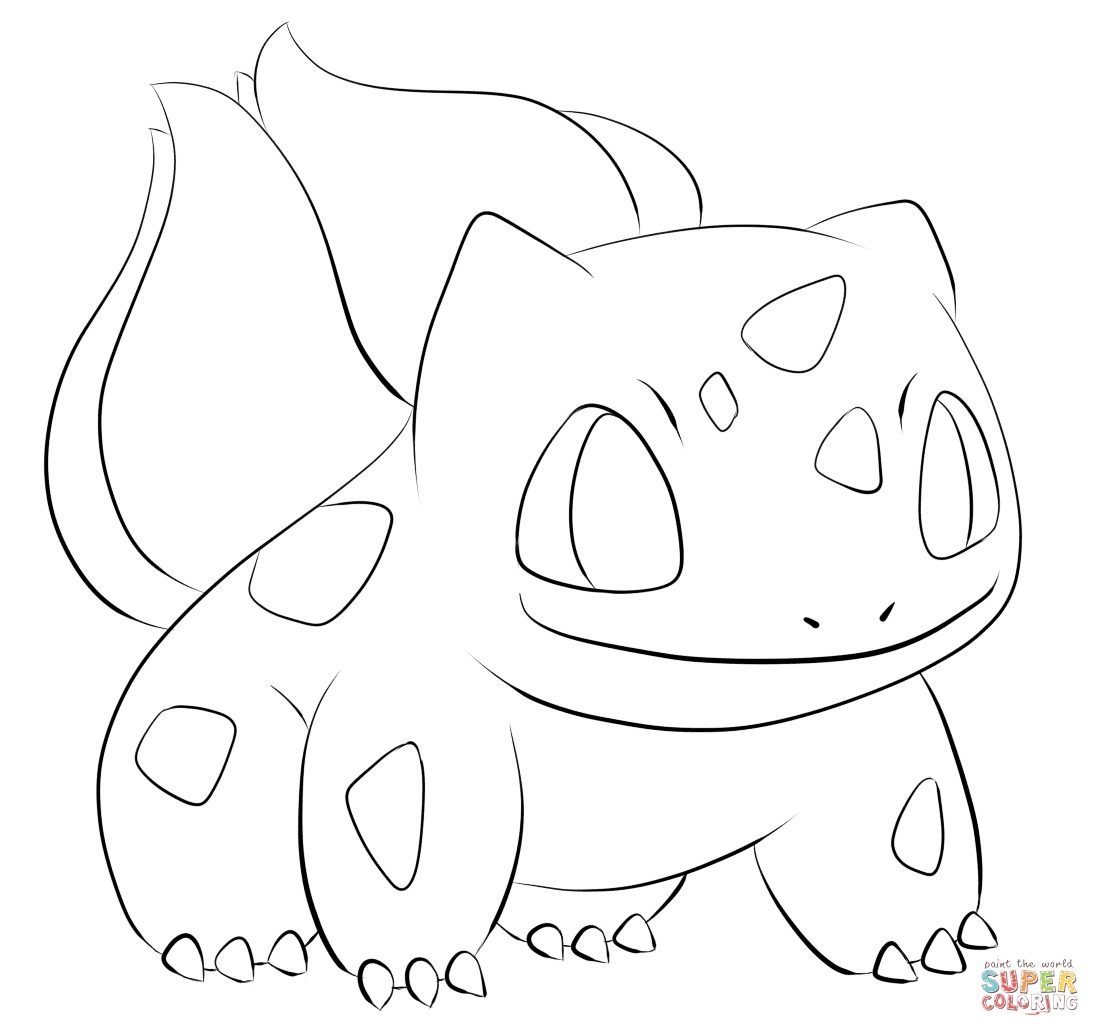 1100x1036 Unique Pokemon Coloring Pages Bulbasaur Gallery Printable