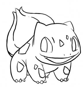 289x302 Bulbasaur Pokemon Coloring Pages Color Bros