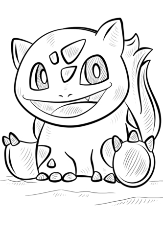333x480 Bulbasaur Coloring Page Printable Coloring Pages