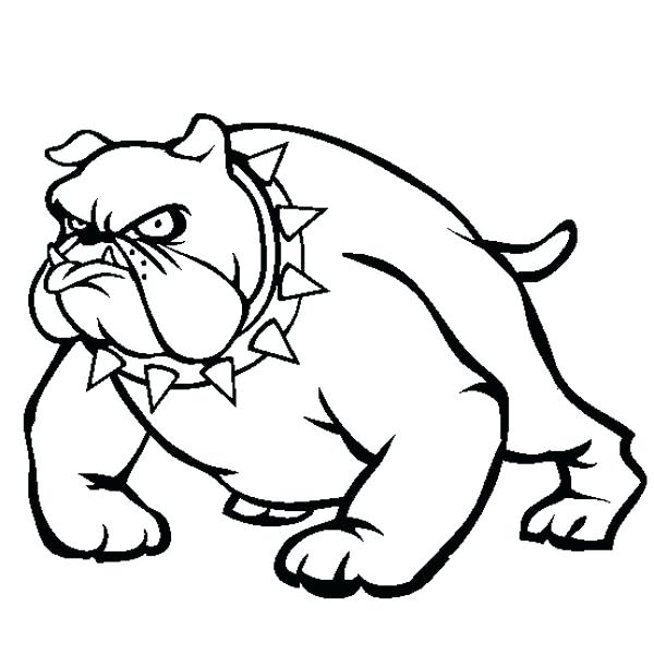 600x612 American Pitbull Coloring Pages Vicious Coloring Page Coloring