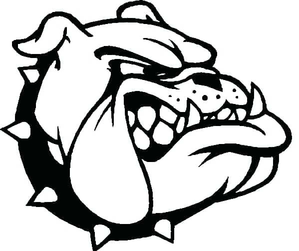 599x502 Bulldog Coloring Pages Bulldog Coloring Page Bulldogs Coloring