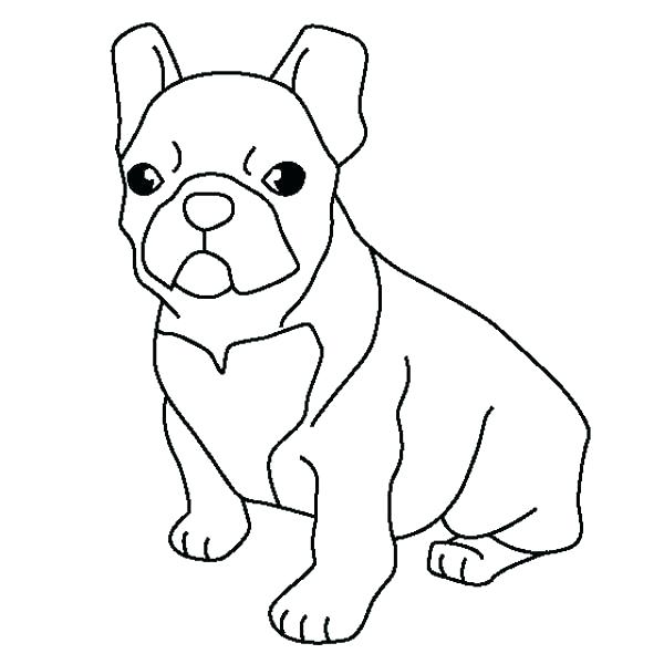 600x600 Bulldog Coloring Page French Bulldog Coloring Pages French Bulldog