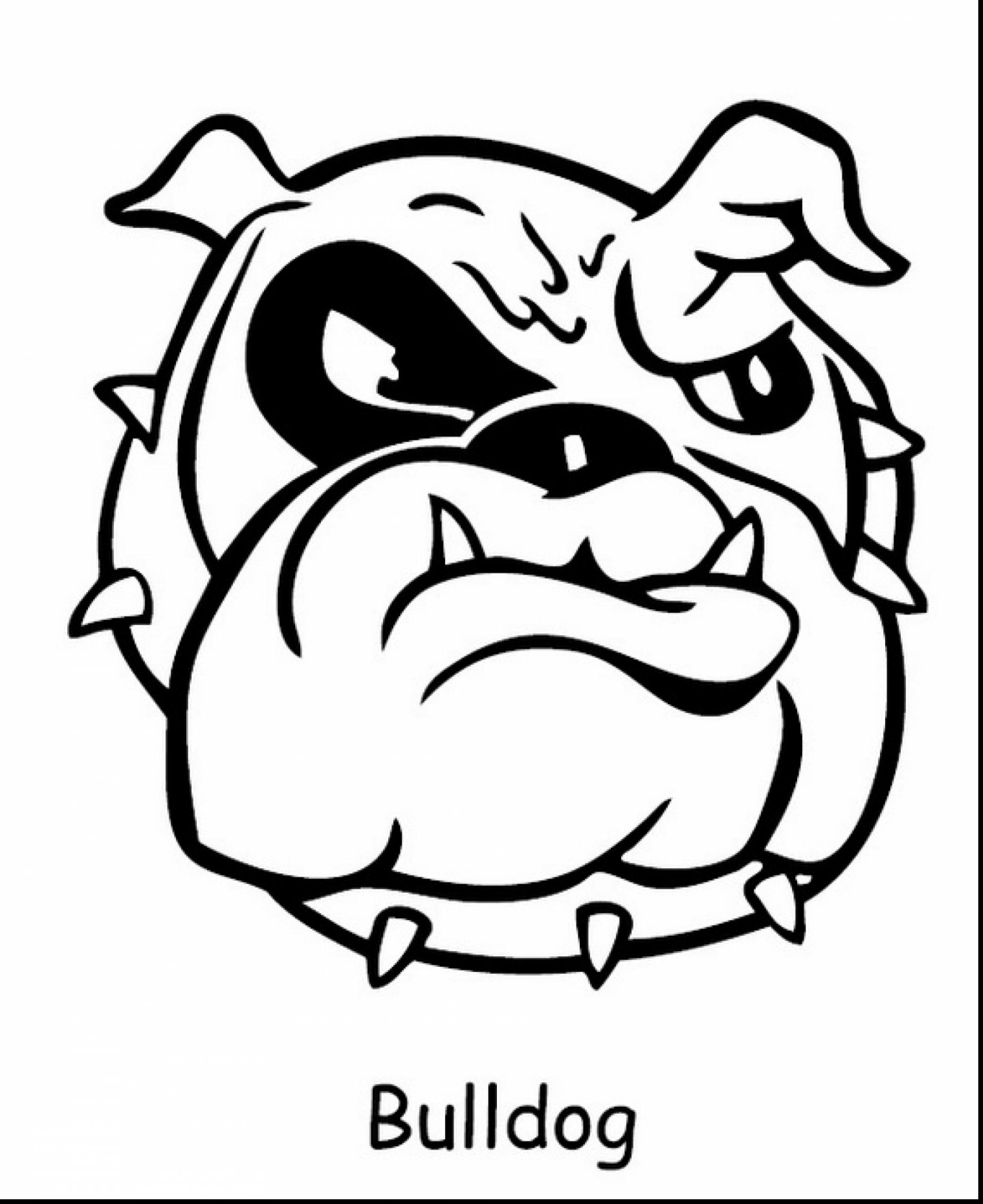 2079x2547 Marvelous Bulldog Coloring Pages Printable With And Uga Lively