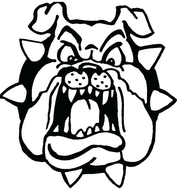 600x633 Bulldog Puppy Coloring Pages Kids Coloring Bulldog Coloring Page