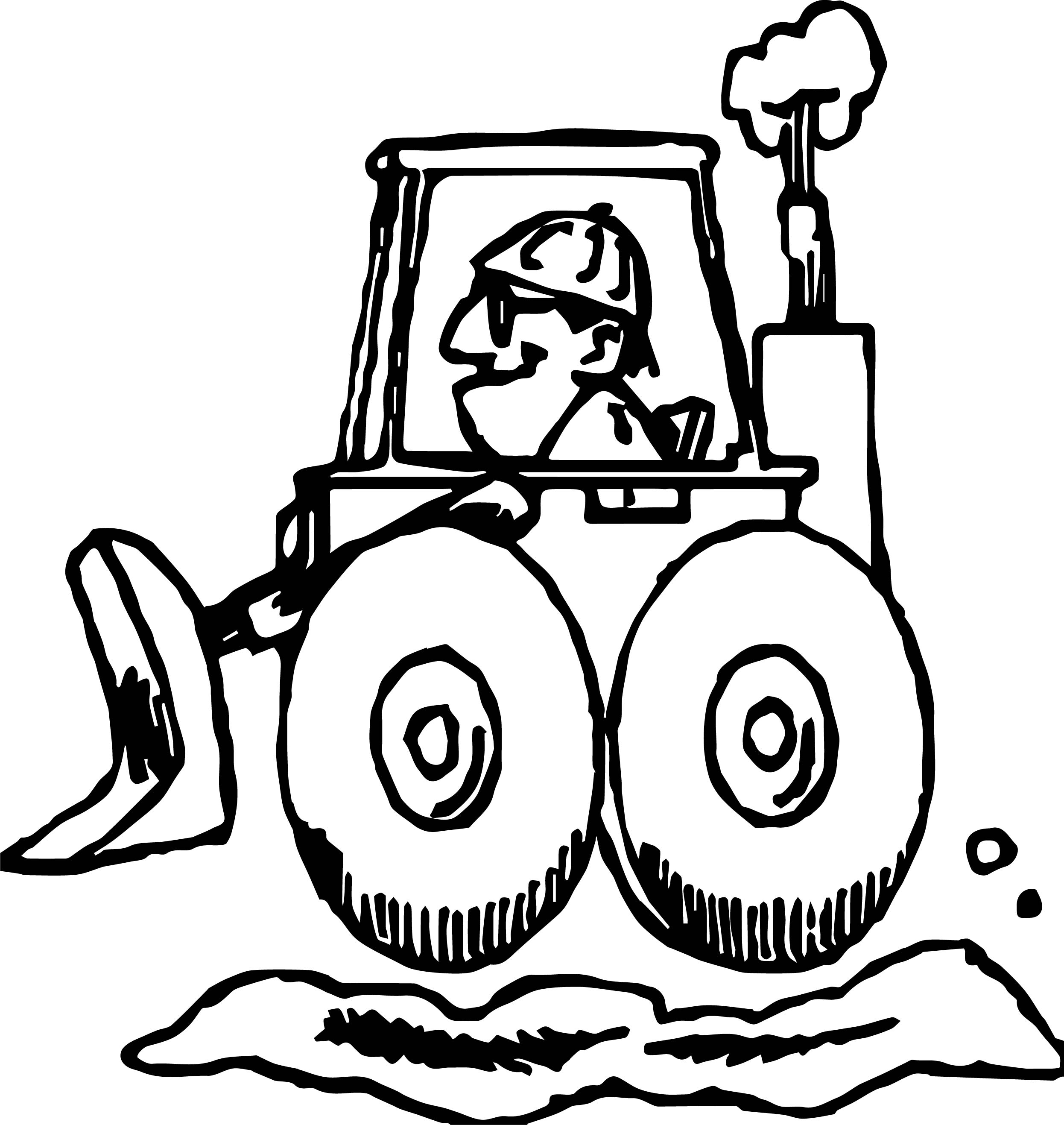 2492x2634 Bulldozer Man Coloring Page Wecoloringpage