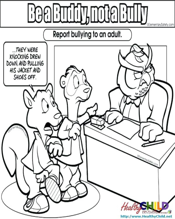 600x750 Anti Bullying Coloring Pages Gorgeous Bullying Coloring Pages Anti