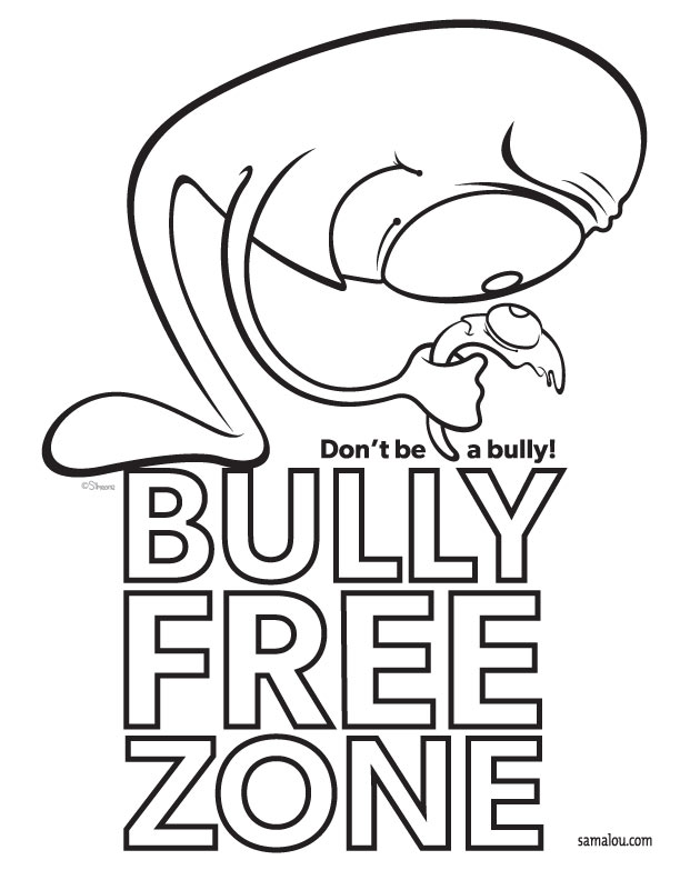 612x792 Beautiful Anti Bullying Coloring Pages