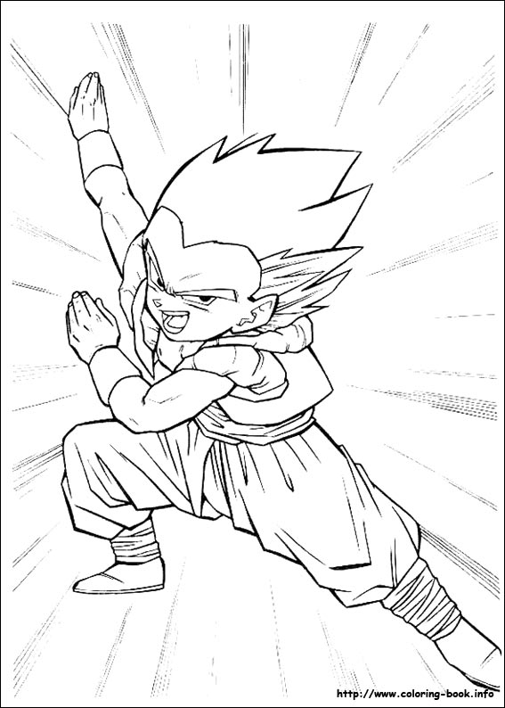 567x794 Dragon Ball Z Coloring Picture Lineart Dragon Ball