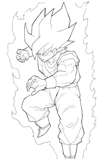 381x550 Dragon Ball Z Coloring Books Coloring Page