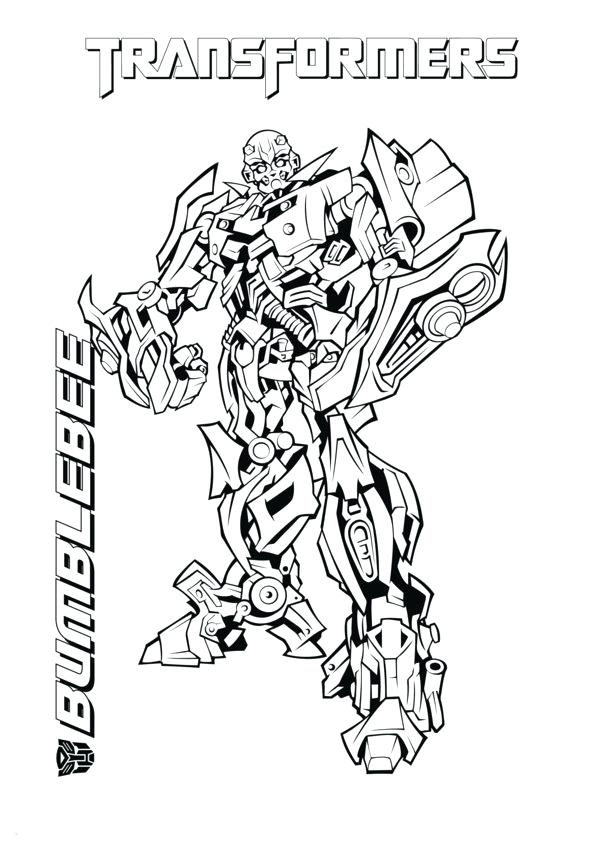 600x849 Transformer Coloring Pages Awesome Bumblebee Transformer Coloring