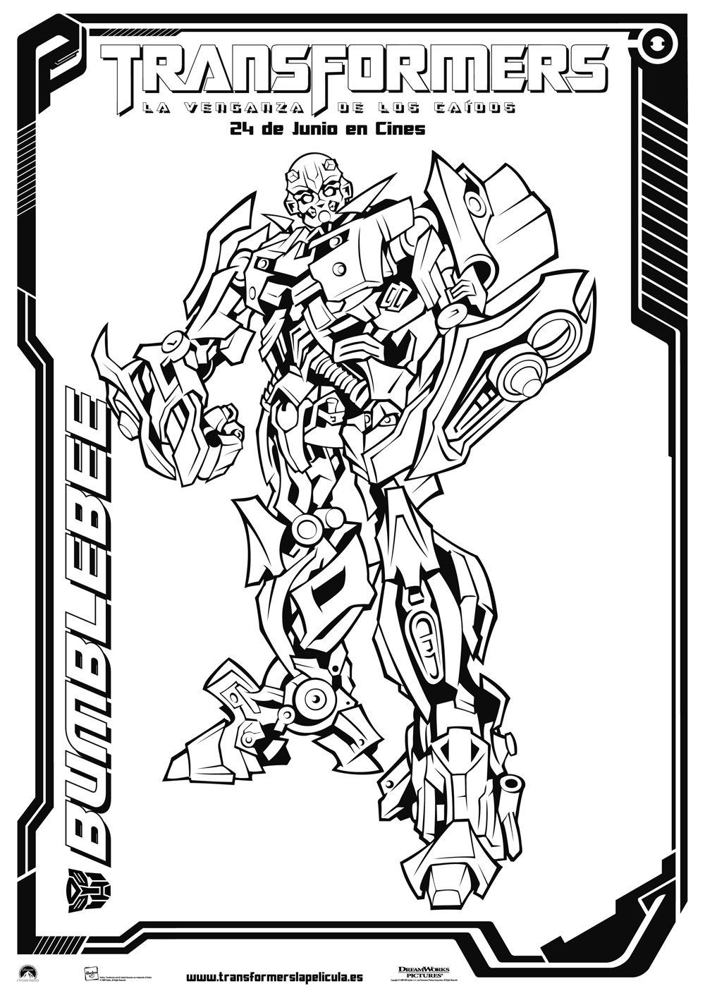 1000x1415 Transformers Coloring Pages Bumblebee Transformer Extraordinary