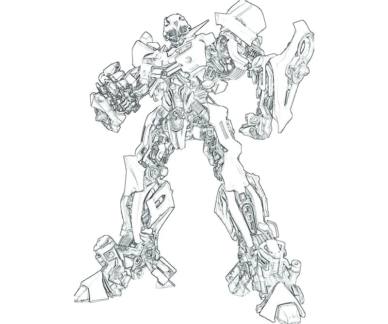 800x667 Bumblebee Transformer Coloring Page Transformers Coloring Pages
