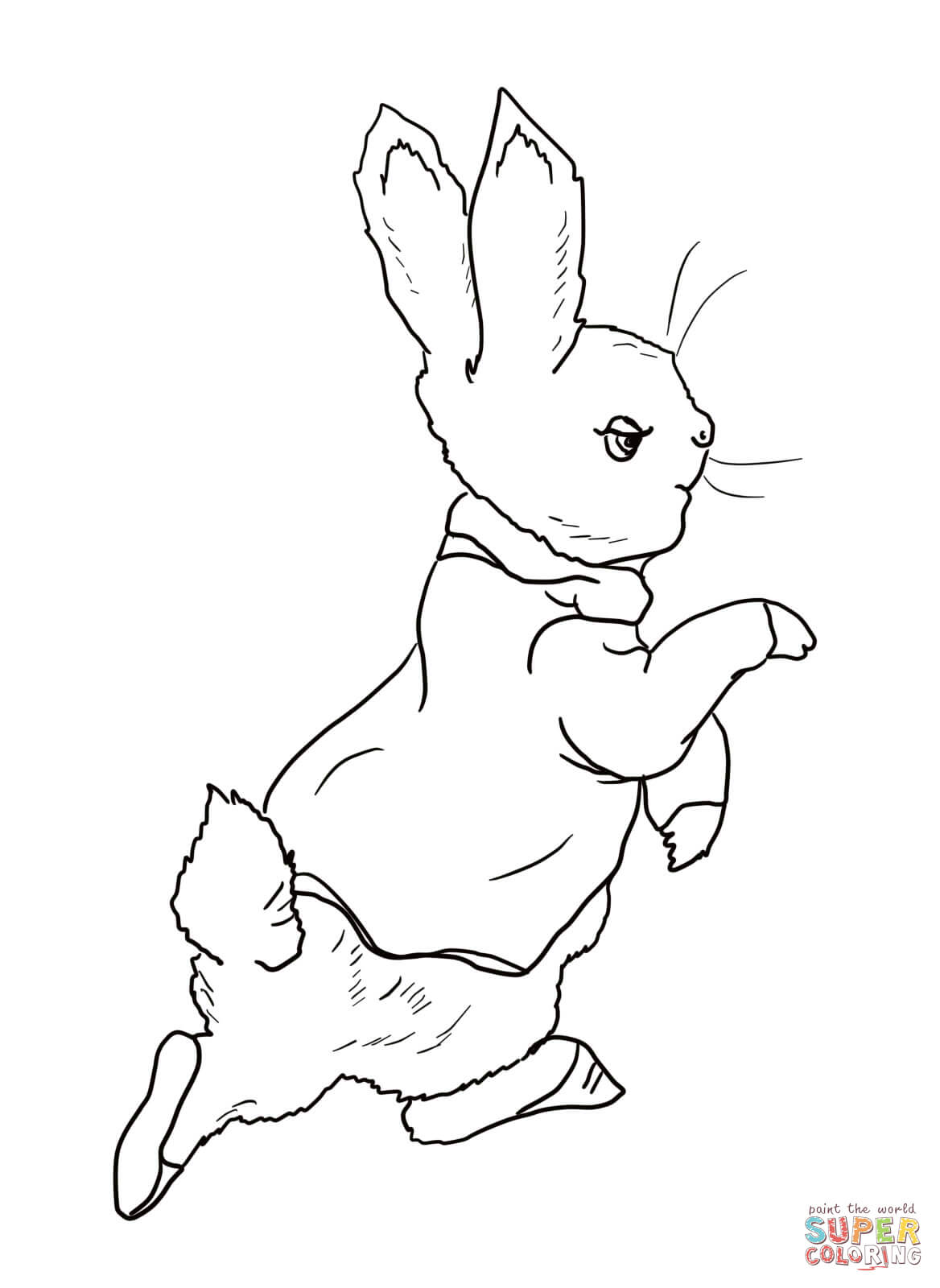 1168x1600 Security Realistic Bunny Coloring Pages Rabbit