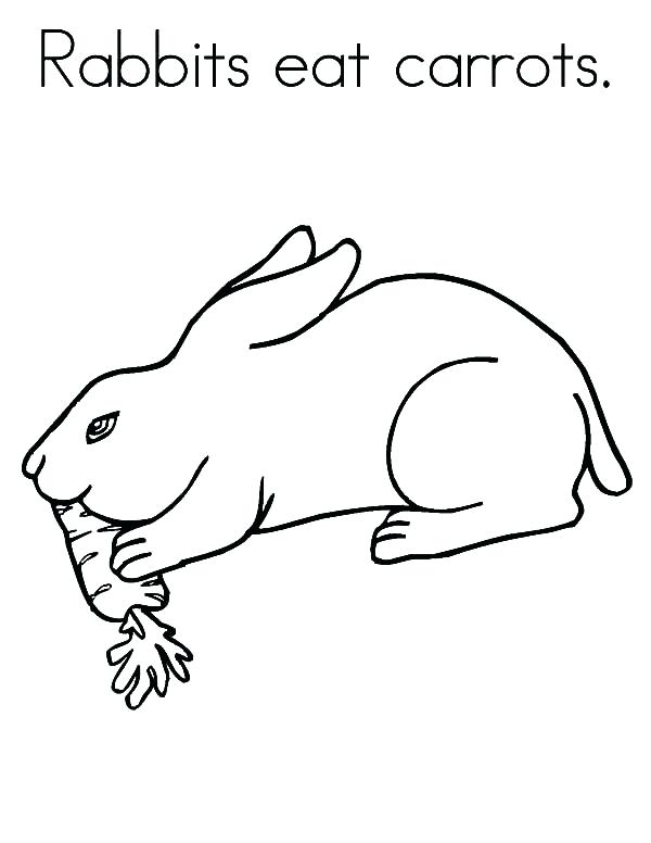 600x776 Carrot Coloring Page Rabbit Eat Carrot Coloring Pages Cute Carrot