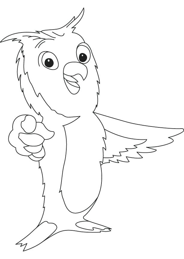 613x860 Great Horned Owl Coloring Page