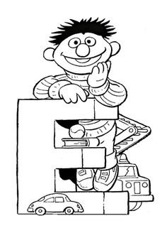 236x321 Sesame Street Coloring Pages 2 Burt Birthday
