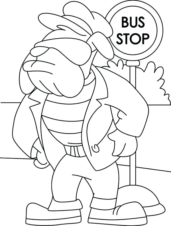 600x791 Stop Sign Coloring Page Astounding Stop Light Coloring Page