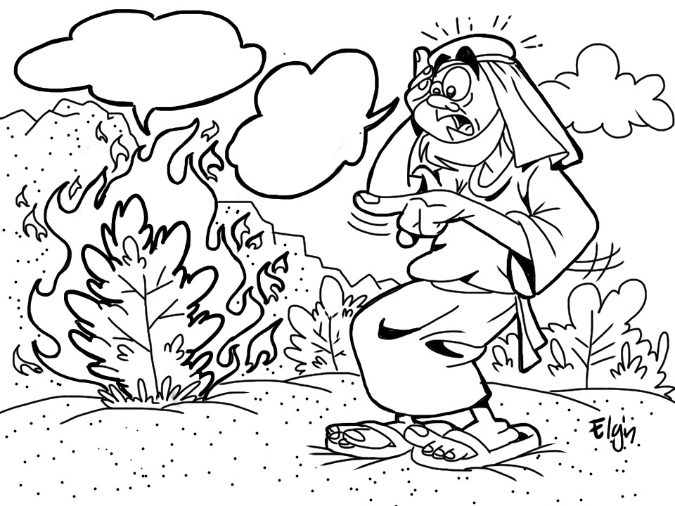 Bush Coloring Page