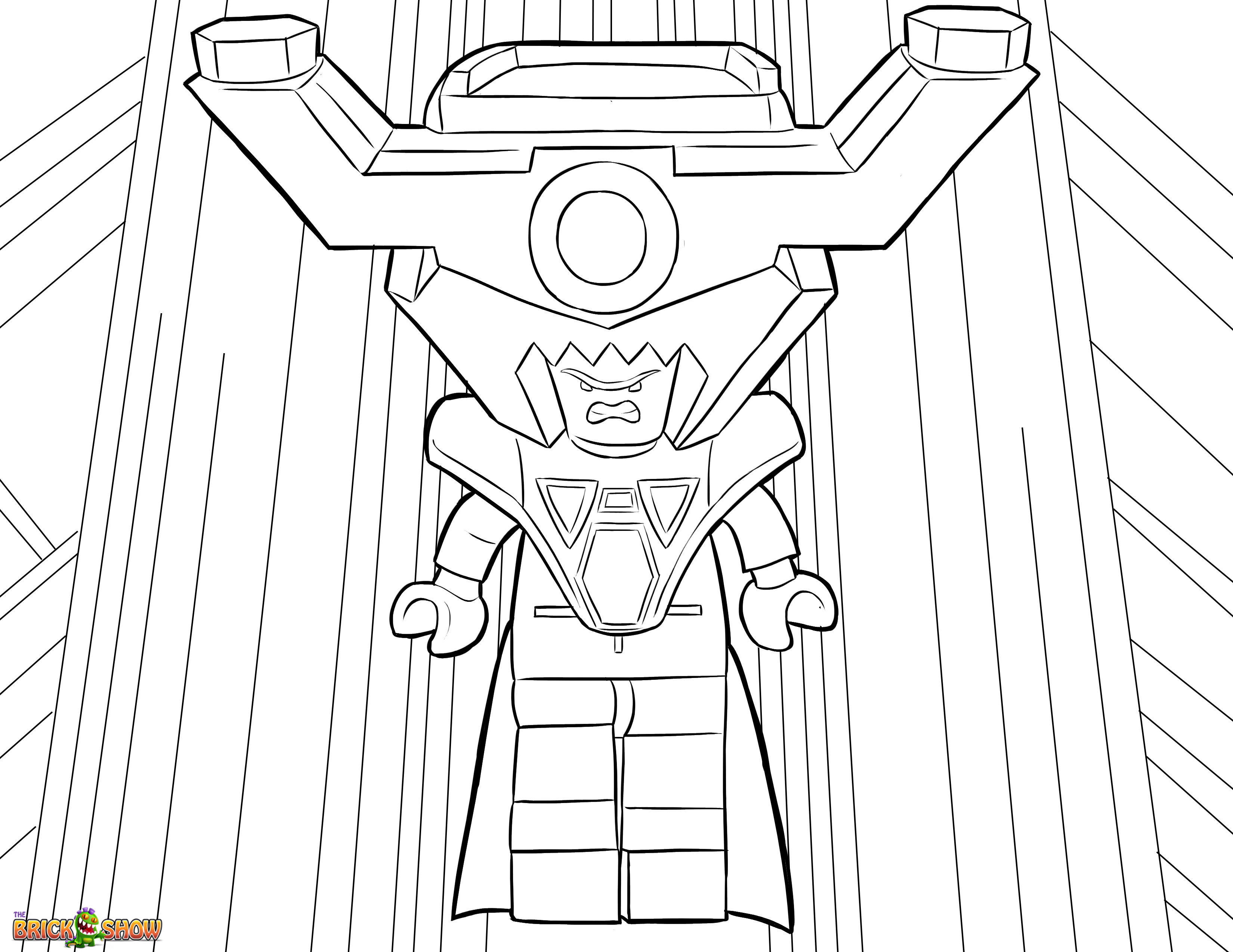 3300x2550 Lord Business Coloring Page Printable Sheet The Lego Movie