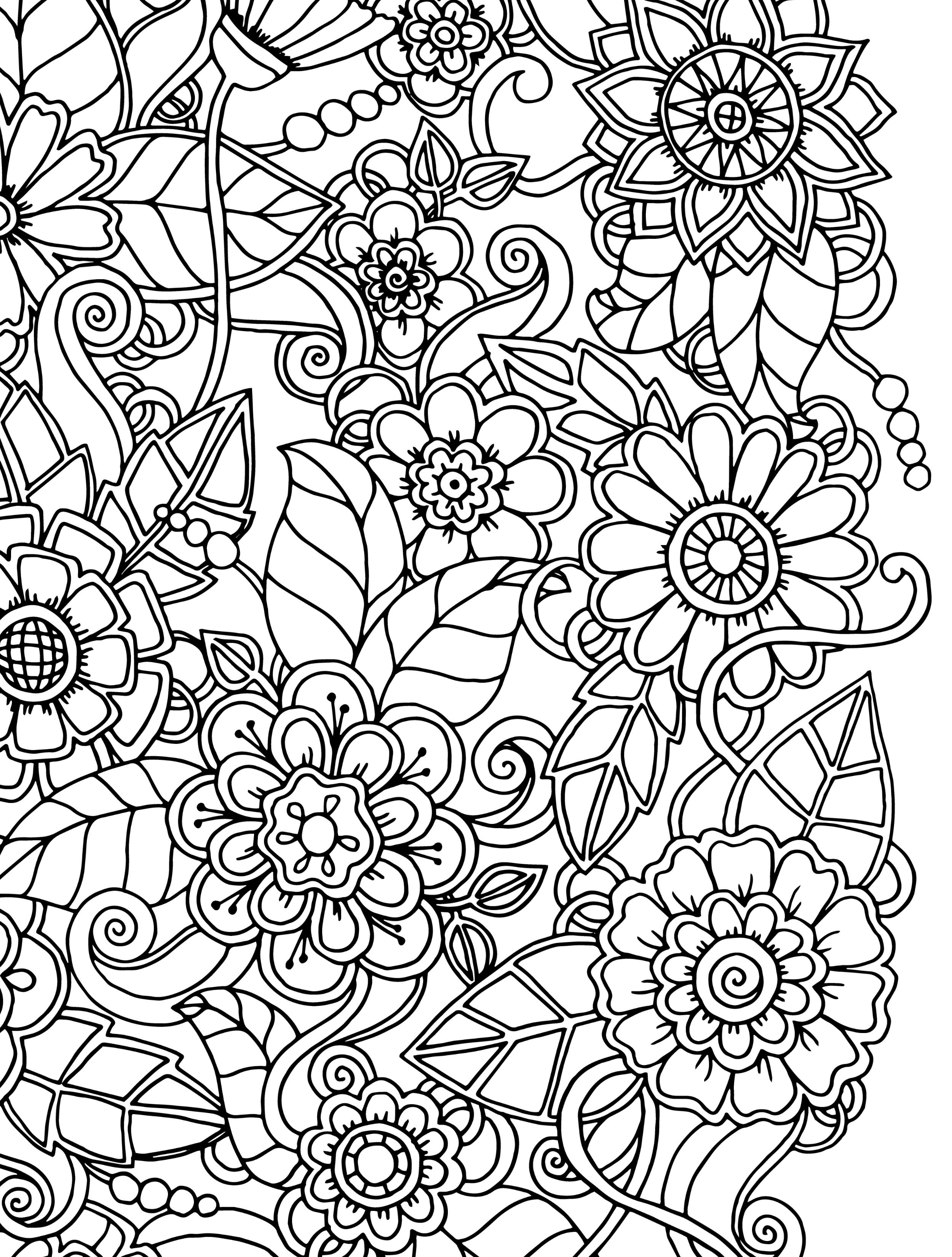2500x3300 Busy Coloring Pages Busy Coloring Pages 15 Crazy Busy Coloring