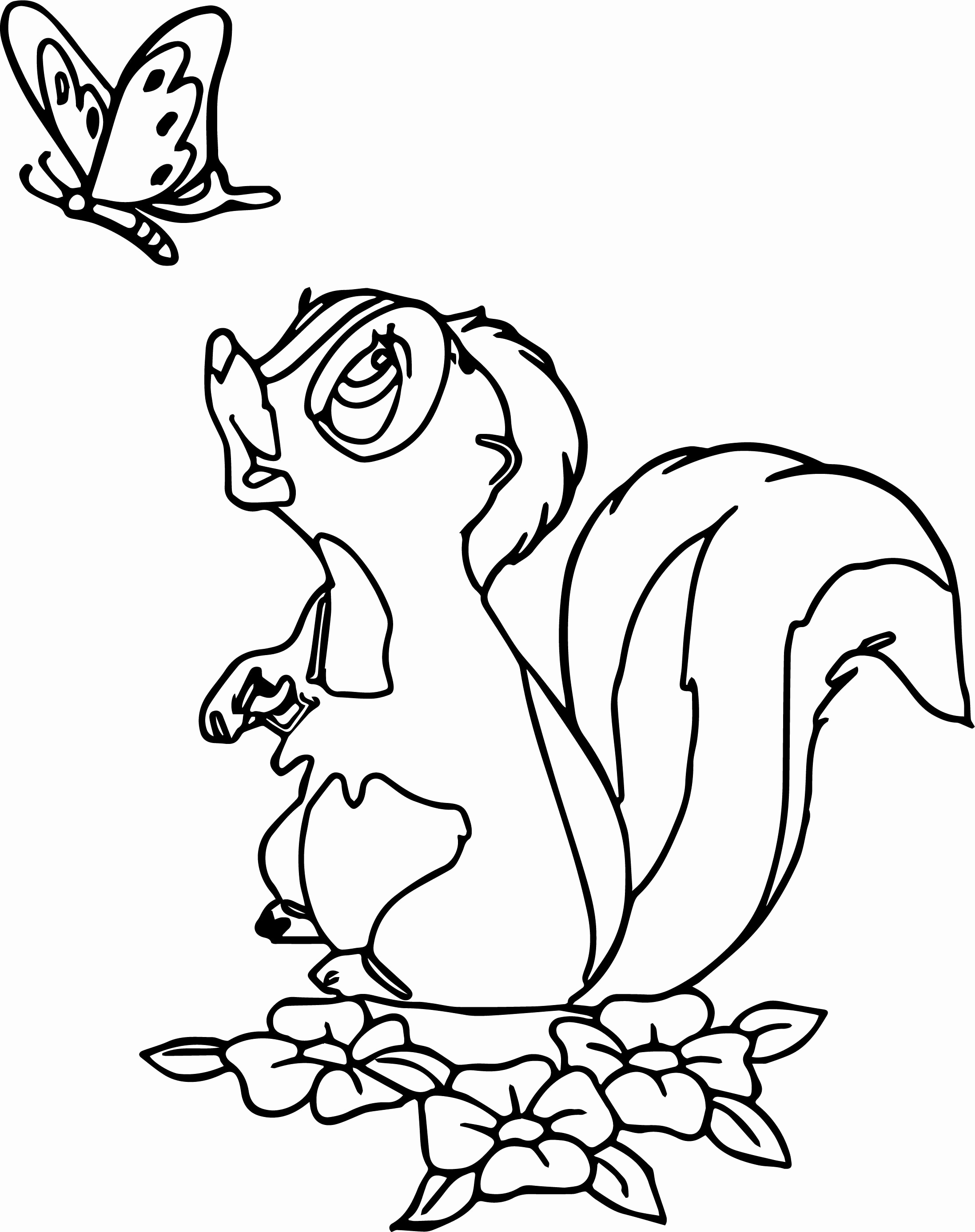2195x2774 Best Of Flower The Skunk Coloring Pages Gallery Printable