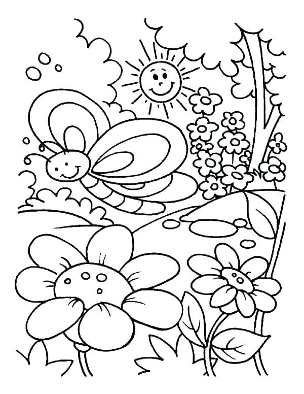 600x776 Coloring Page Flower Buttercup Flower Coloring Page Coloring Pages