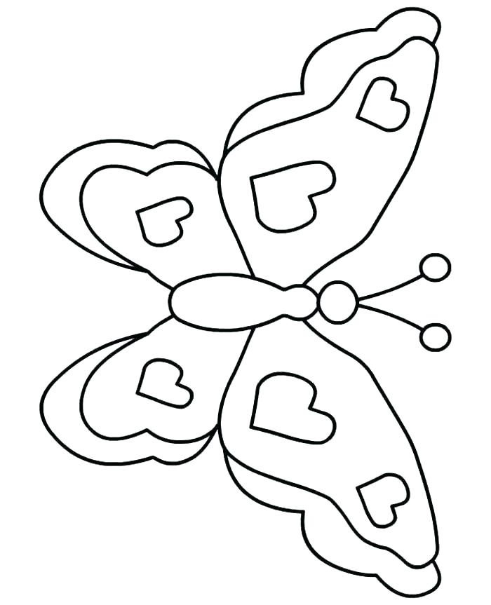 700x863 Coloring Pages Of A Butterfly Cartoon Flowers And Butterflies