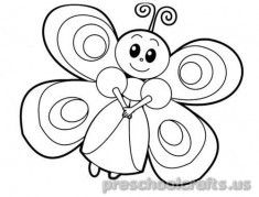 Butterfly Coloring Pages For Kids