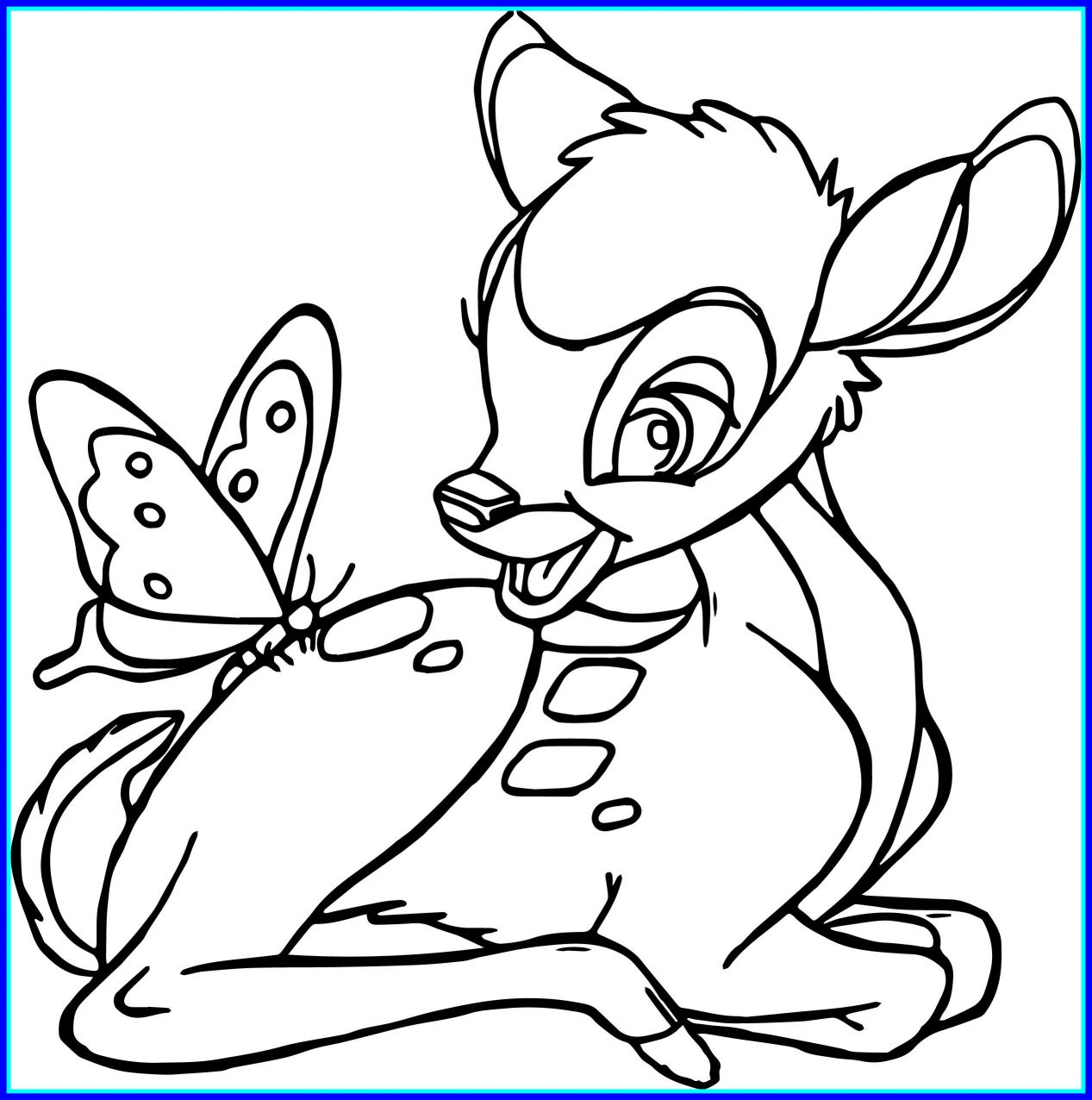 Butterfly Coloring Pages For Toddlers