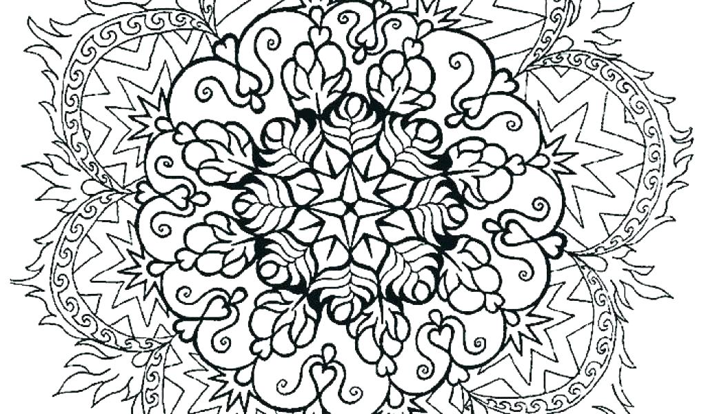 1024x600 Mandala Color Pages Stormy Seas Mandala Coloring Page By R