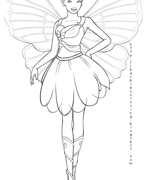 483x600 Butterfly Fairy Coloring Pages Free Butterfly Fairy Coloring Pages
