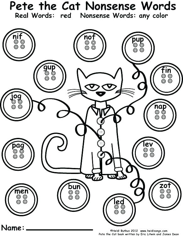 582x753 Pete The Cat Coloring Page Together With The Cat White Shoes