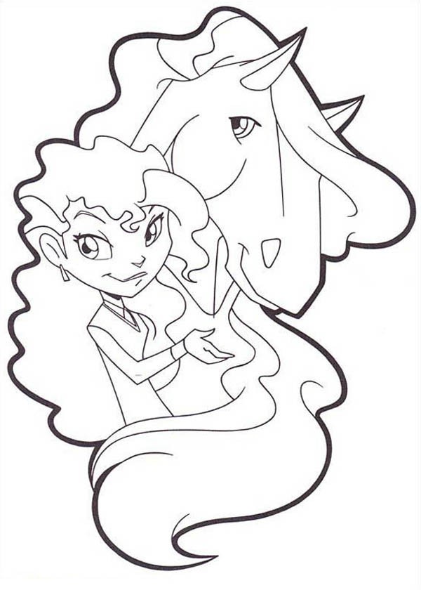 600x840 Button And Alma From Horseland Coloring Pages Batch Coloring