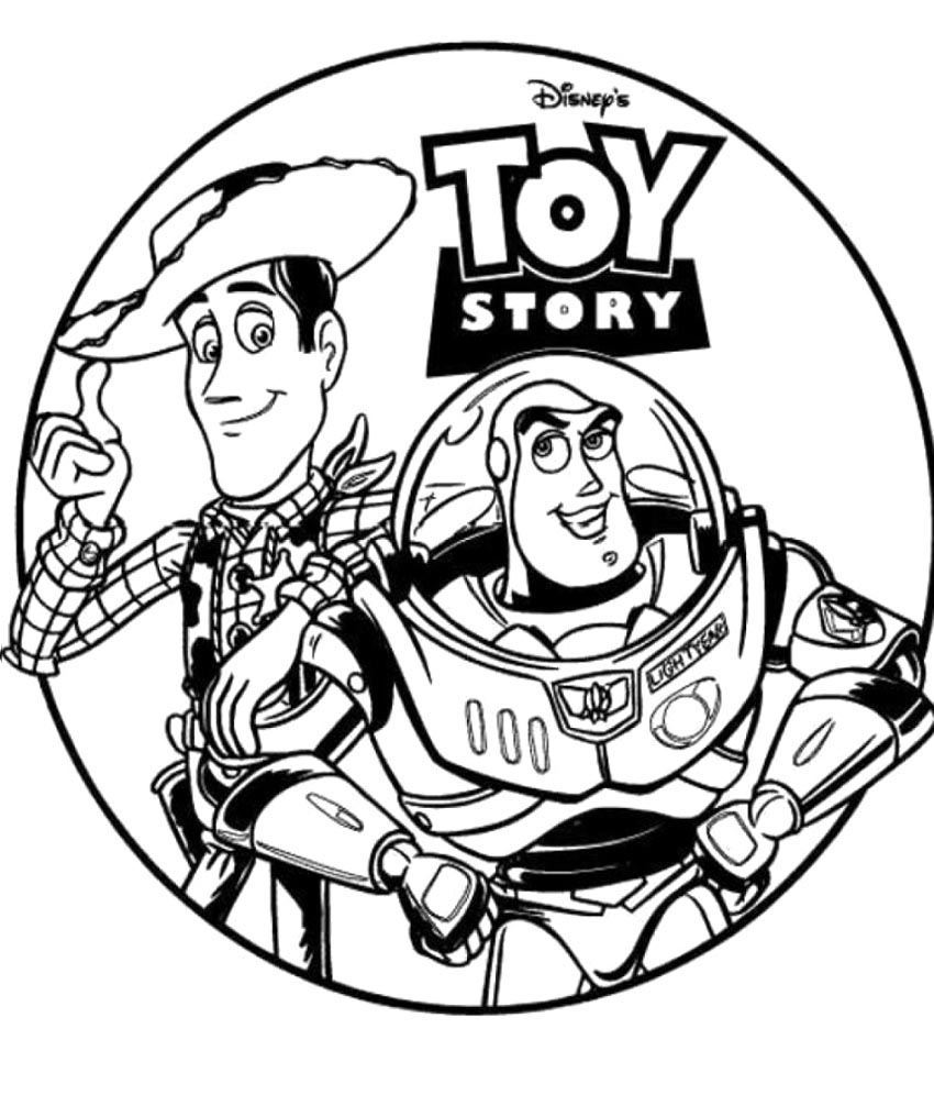 850x996 Woody Coloring Pages