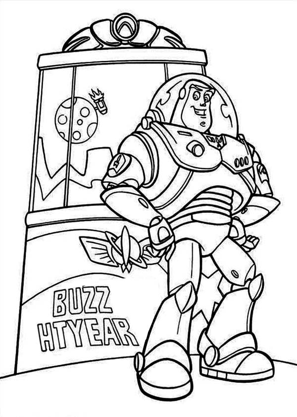600x842 Buzz Lightyear Coloring Pages Luxury Buzz Lightyear Spaceship
