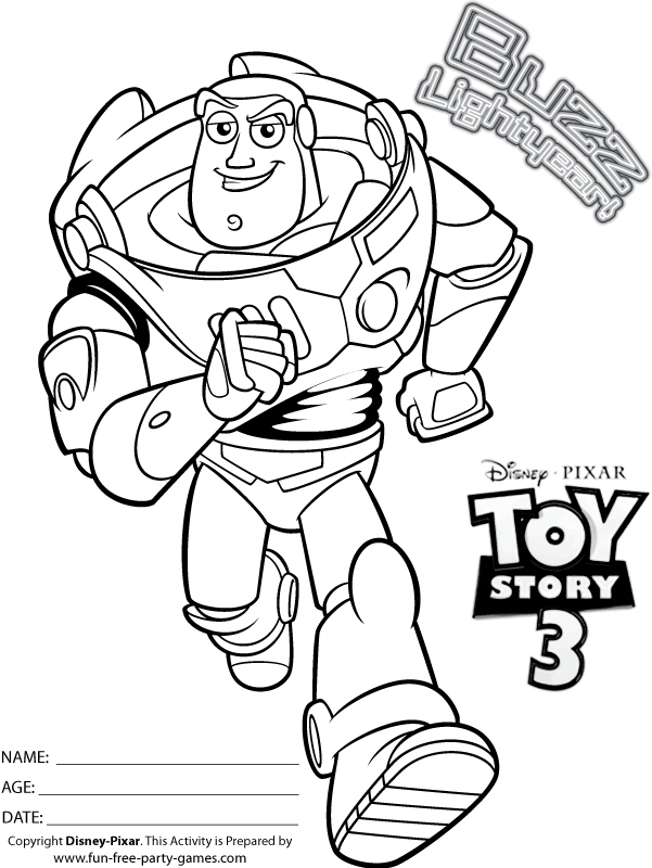 601x800 Buzz Lightyear Coloring Pages Unique Buzz Lightyear Coloring Pages