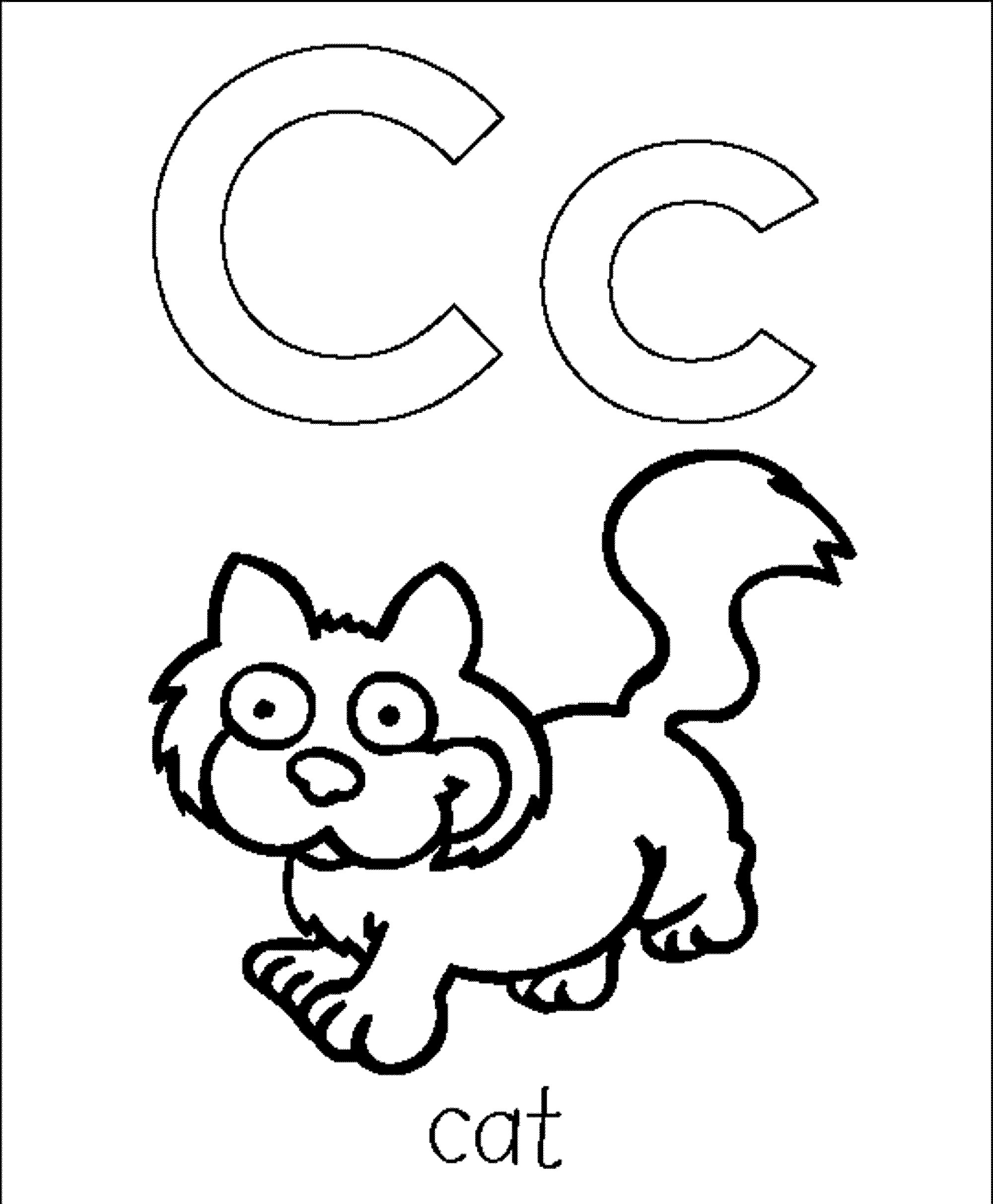2000x2426 Unique Letter C Coloring Pages Advance