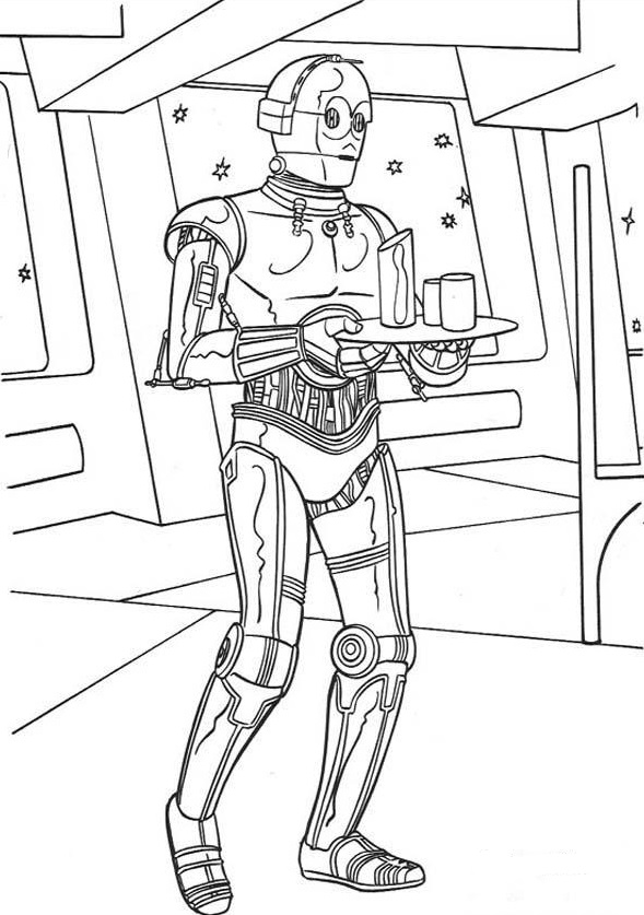 589x837 Star Wars Coloring Pages