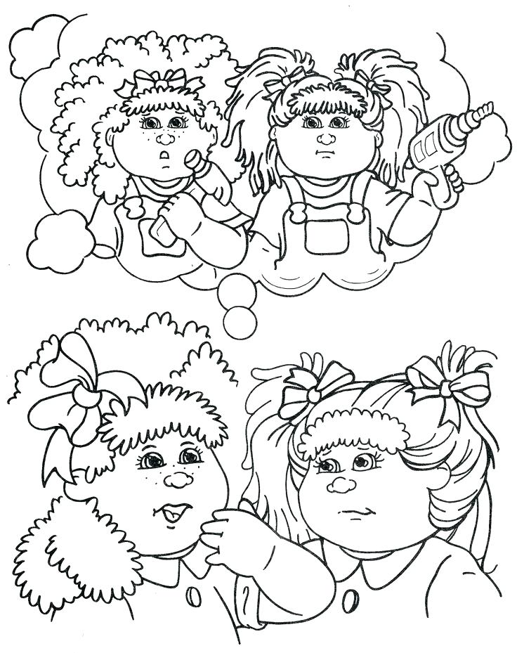 736x929 Cabbage Patch Kids Coloring Pages Posts Coloring Pages For Kids